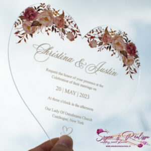 Inviti forma a Fantasia Farfalla Cuore