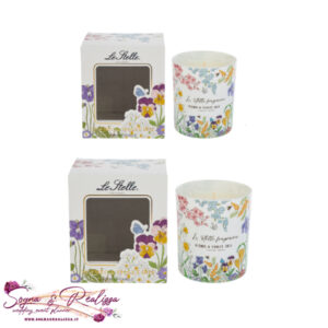 Candela Profumata fleur Le stelle
